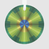 PfauenIllusion Akryllische Ornamente (Rückseite)