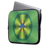PfauenIllusion Laptop-Fall Laptopschutzhülle (Vorderseite Links)
