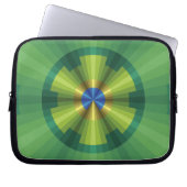 PfauenIllusion Laptop-Fall Laptopschutzhülle (Vorderseite)