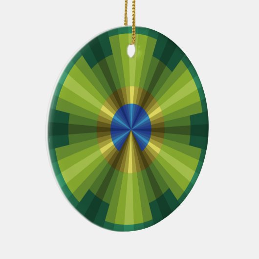 PfauenIllusion Ornament (Rechts)