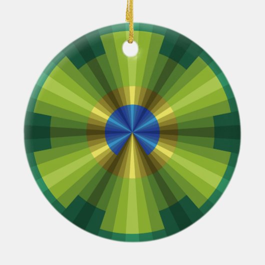 PfauenIllusion Ornament (Hinten)