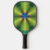 PfauenIllusion Pickleball Schläger (Rückseite)