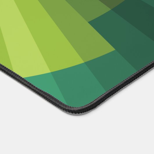 PfauenIllusion Schreibtischunterlage (Ecke)