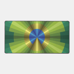 PfauenIllusion Schreibtischunterlage