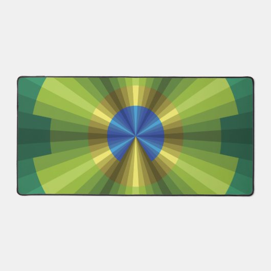 PfauenIllusion Schreibtischunterlage (Vorderseite)