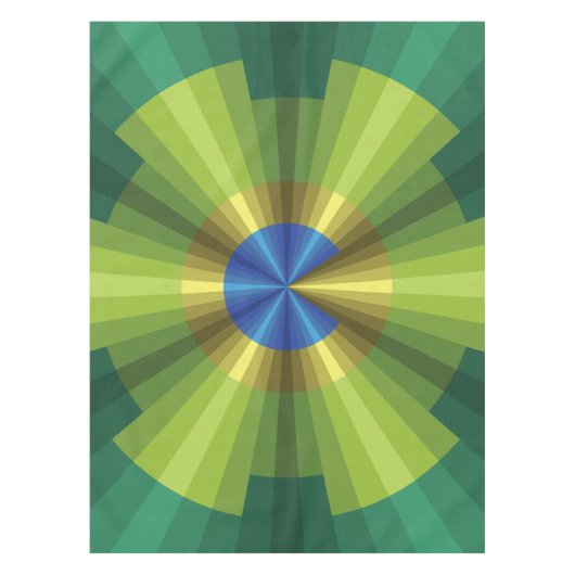 PfauenIllusion Tischdecke (Vorderseite)