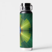 PfauenIllusion Trinkflasche (Rückseite)