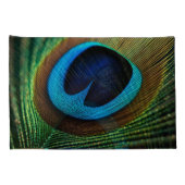 Pfauenjuwel Kissenbezug (Rückseite-Rechts)