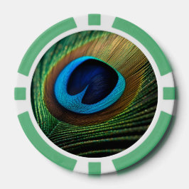 Pfauenjuwel Pokerchips