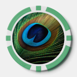 Pfauenjuwel Pokerchips