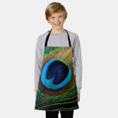 Pfauenjuwel Schürze (Getragen)