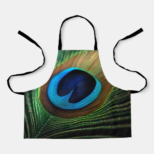 Pfauenjuwel Schürze (Vorderseite)