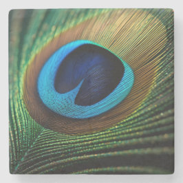 Pfauenjuwel Steinuntersetzer