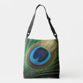 Pfauenjuwel Tragetaschen Mit Langen Trägern (Rückseite)