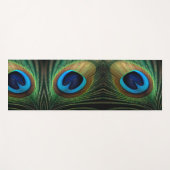Pfauenjuwel Yogamatte (Vorderseite (Horizontal))