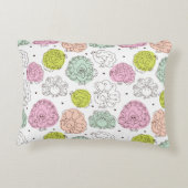 Pfauenklatsche Vintag Dekokissen (Rückseite)