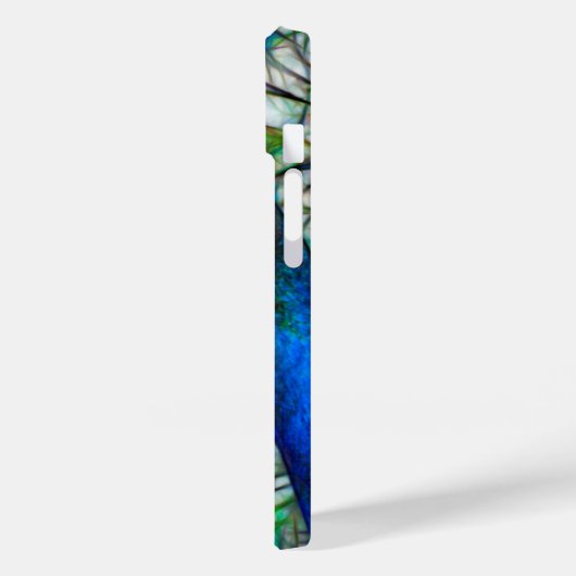 Pfauenkopf Case-Mate iPhone Hülle (Rückseite / Links)