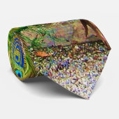 PfauenKrawatte Krawatte (Gerollt)