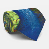 PfauenKrawatte Krawatte (Gerollt)