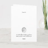 Pfauenkulturkarte Karte (Rückseite)