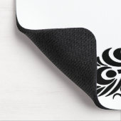 Pfauenkunst Mousepad (Ecke)