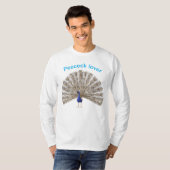Pfauenliebhaber T-Shirt (Vorne ganz)