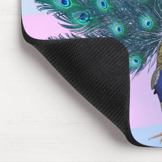 Pfauenmäuse Pad! Mousepad (Ecke)