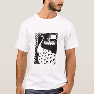Pfauenmotiv von "Le Morte d'Arthur" (litho) T-Shirt