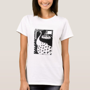 Pfauenmotiv von "Le Morte d'Arthur" (litho) T-Shirt