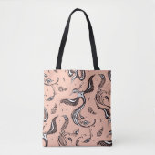 Pfauenmuster Artistic Bird Toop Bag Tasche (Vorderseite)