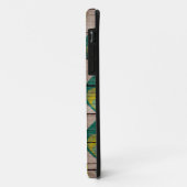 Pfauenmuster auf Holz iPhone 5/5S Fall Case-Mate iPhone Hülle (Hinten/Links)