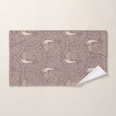 Pfauenmuster Badhandtuch Set (Handtuch)