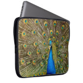 Pfauenmuster Pfauengeflecht Malerei Tier Ar Laptopschutzhülle (Vorne Rechts)