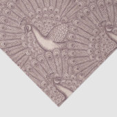 Pfauenmuster Seidenpapier (Detail)