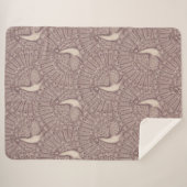 Pfauenmuster Sherpadecke (Vorderseite (Horizontal))