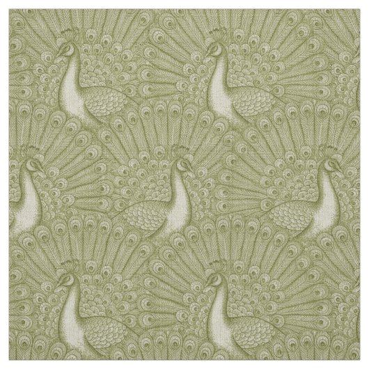 Pfauenmuster Stoff (Muster)