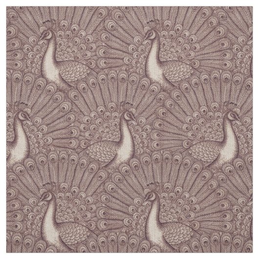 Pfauenmuster Stoff (Muster)