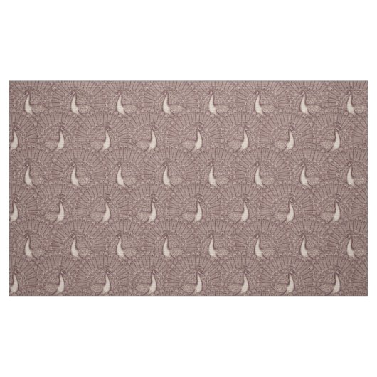 Pfauenmuster Stoff (Fat Quarter (45,7 x 55,9 cm))