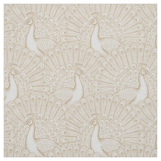 Pfauenmuster Stoff (Muster)