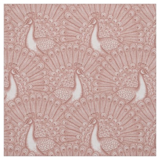 Pfauenmuster Stoff (Muster)