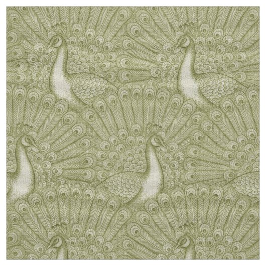 Pfauenmuster Stoff (Muster)