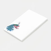 Pfauennachweise Post-it Klebezettel (angewinkelt)