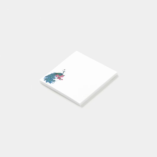 Pfauennachweise Post-it Klebezettel (angewinkelt)