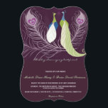 Pfauenpaare Love Birds Lila Hochzeit Einladung<br><div class="desc">Pfauen, Liebesvögel, Pfauenfedern, lila Limon-grün aquamarin-blau weiß "an diesem Tag heirate ich meinen besten Freund" Hochzeit oder ähnliche Veranstaltung (Probe-Dinner, Ehepaar-Dusche, Hochzeitsdusche, Verlobungsfeier... ) mit einem Vintagen Retro-Flair. Bitte personalisieren Sie es mit Ihrem eigenen Textkontext oder klicken Sie auf den Button "Anpassen", um zum Designwerkzeug zu gelangen, wo Sie Text...</div>