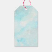 Pfauenpfeifen indische Hochzeit danke Ihnen Gesche Geschenkanhänger (Rückseite)