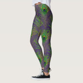 Pfauenplumpe Glitzer Leggings (Links)
