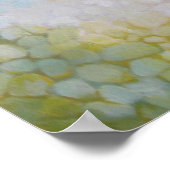 Pfauenposter Poster (Ecke)