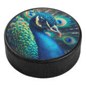 Pfauenprofil Eishockey Puck (3/4)