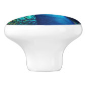 Pfauenprofil Keramikknauf (Seitenansicht)