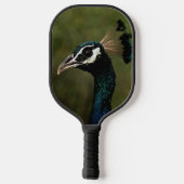 Pfauenprofil Pickleball Schläger (Rückseite)